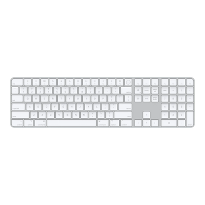Magic Keyboard with Touch ID and Numeric Keypad for Mac models with Apple silicon - US English - White Keys - alAsil Magic Keyboard with Touch ID and Numeric Keypad for Mac models with Apple silicon - US English - White Keys (MK2C3) 45676e-4.myshopify.com Apple Magic Keyboard with Touch ID and Numeric Keypad for Mac models with Apple silicon - US English - White Keys (MK2C3) 45676e-4.myshopify.com Apple