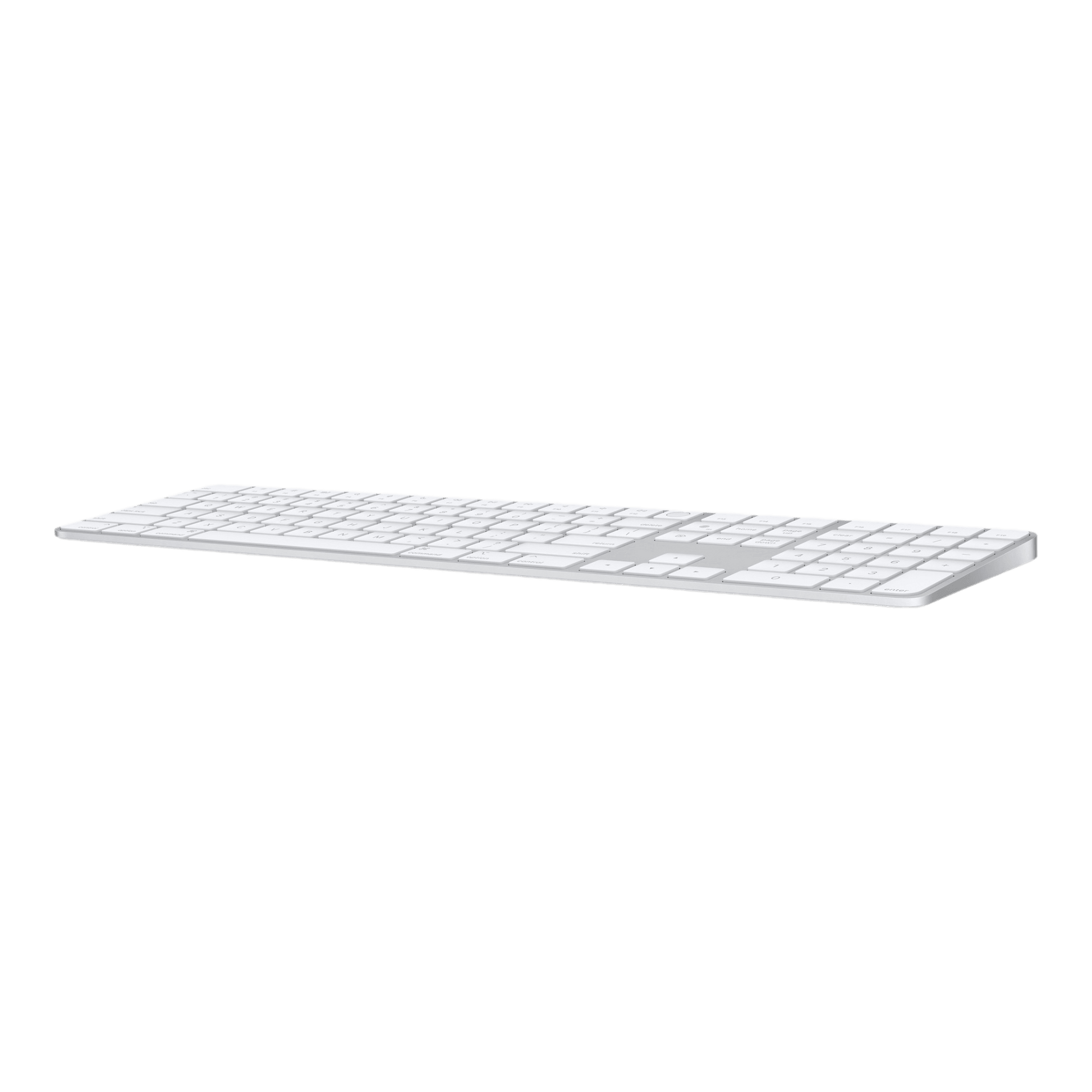 Magic Keyboard with Touch ID and Numeric Keypad for Mac models with Apple silicon - US English - White Keys - alAsil