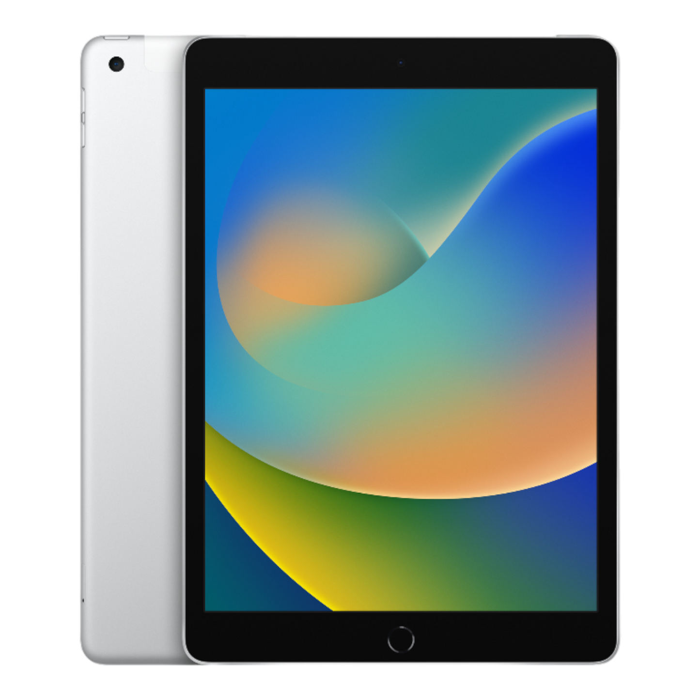 iPad 2021 (9th Generation) 10.2-inch Wi‑Fi + Cellular, 64GB Silver - alAsil