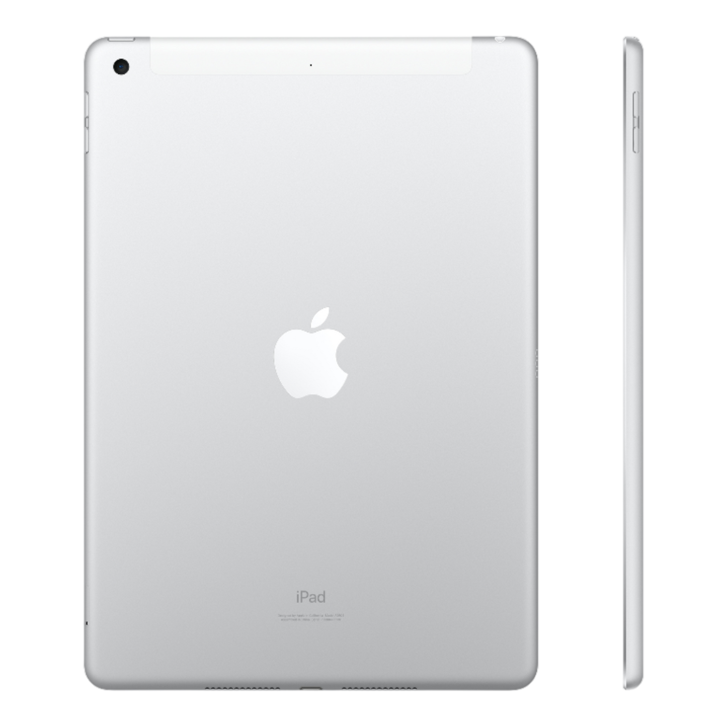 iPad 2021 (9th Generation) 10.2-inch Wi‑Fi + Cellular, 64GB Silver - alAsil