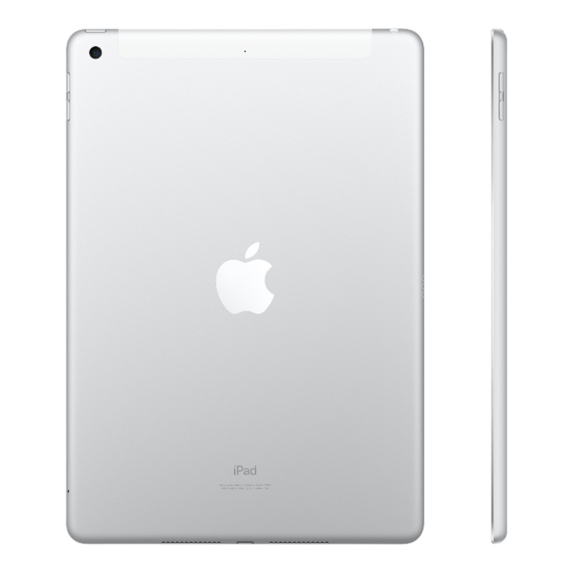 iPad 2021 (9th Generation) 10.2-inch Wi‑Fi + Cellular, 256GB Silver - alAsil