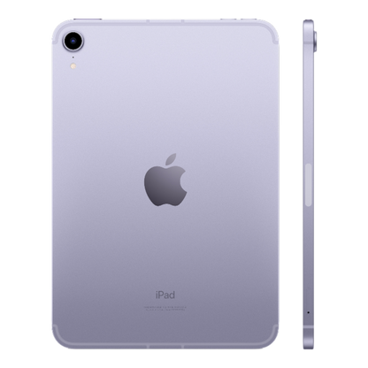 iPad Mini 2021 (6th Generation) 8.3-Inch, 64GB, WiFi + Cellular, Purple - alAsil