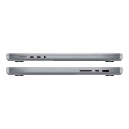 MacBook Pro 14-inch (2021) – M1 Pro Chip, 8‑Core CPU & 14‑Core GPU, 16GB RAM, 512GB SSD – Model MKGP3 (Space Gray, English Keyboard) - alAsil