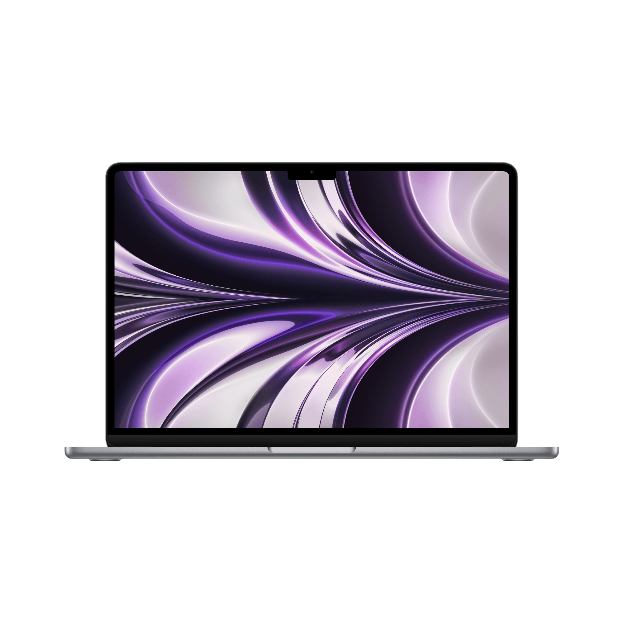 MacBook Air 13.6-inch (2022) – M2 Chip, 8‑Core CPU & 10‑Core GPU, 8GB RAM, 512GB SSD – Model MLXX3 (Space Gray, English Keyboard) - alAsil