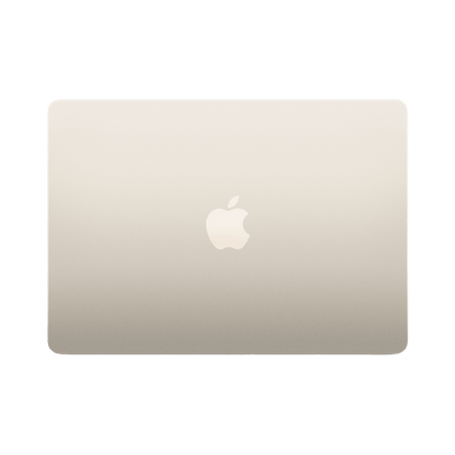 MacBook Air 13.6-inch (2022) – M2 Chip, 8‑Core CPU & 8‑Core GPU, 16GB RAM, 256GB SSD – Model MC7W4 (Starlight, English Keyboard) - alAsil