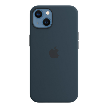 iPhone 13 Silicone Case with MagSafe - Abyss Blue - alAsil