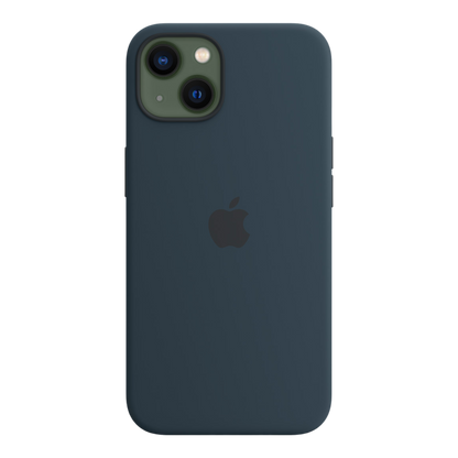 iPhone 13 Silicone Case with MagSafe - Abyss Blue - alAsil