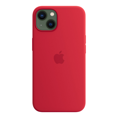 iPhone 13 Silicone Case with MagSafe - (PRODUCT) RED - alAsil