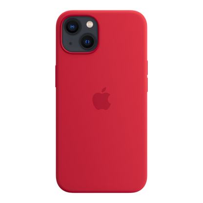 iPhone 13 Silicone Case with MagSafe - (PRODUCT) RED - alAsil