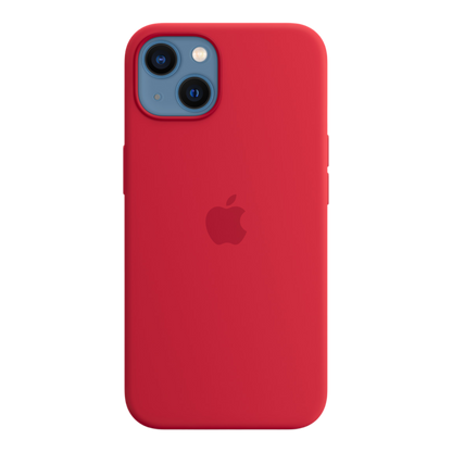 iPhone 13 Silicone Case with MagSafe - (PRODUCT) RED - alAsil
