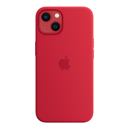 iPhone 13 Silicone Case with MagSafe - (PRODUCT) RED - alAsil
