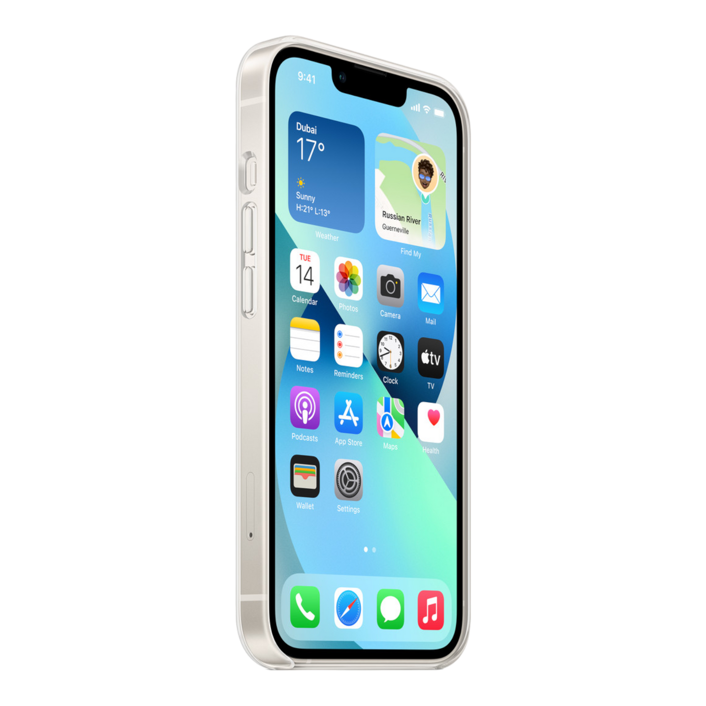 iPhone 13 Clear Case with MagSafe - alAsil