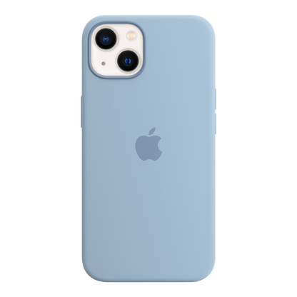 iPhone 13 Silicone Case with MagSafe - Blue Fog - alAsil
