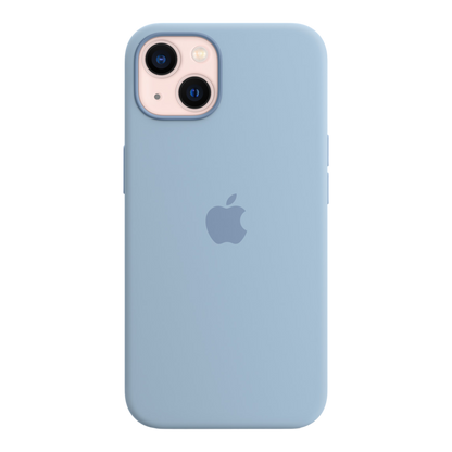 iPhone 13 Silicone Case with MagSafe - Blue Fog - alAsil