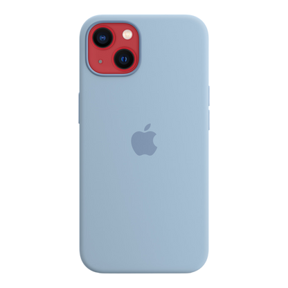 iPhone 13 Silicone Case with MagSafe - Blue Fog - alAsil