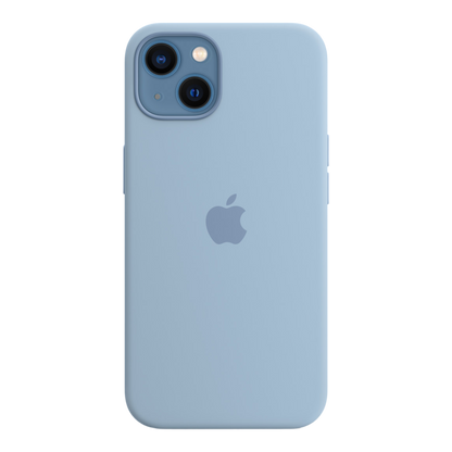 iPhone 13 Silicone Case with MagSafe - Blue Fog - alAsil