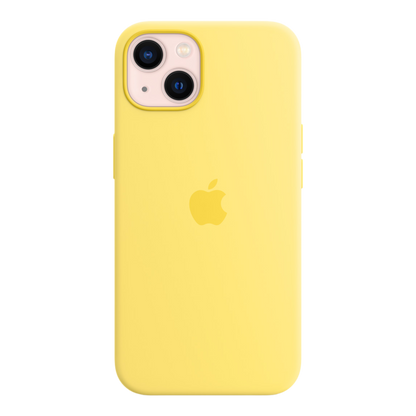 iPhone 13 Silicone Case with MagSafe - Lemon Zest - alAsil