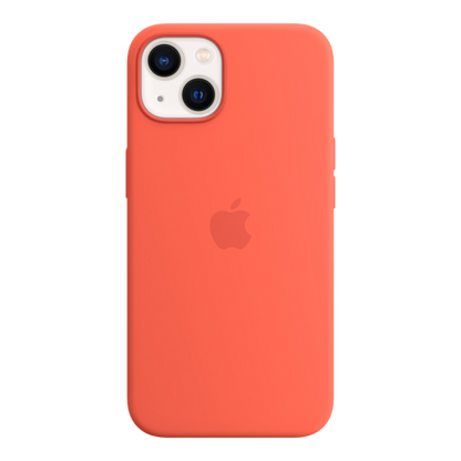 iPhone 13 Silicone Case with MagSafe - Nectarine - alAsil