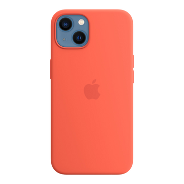 iPhone 13 Silicone Case with MagSafe - Nectarine - alAsil