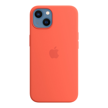 iPhone 13 Silicone Case with MagSafe - Nectarine - alAsil