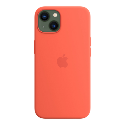 iPhone 13 Silicone Case with MagSafe - Nectarine - alAsil