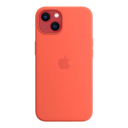 iPhone 13 Silicone Case with MagSafe - Nectarine - alAsil