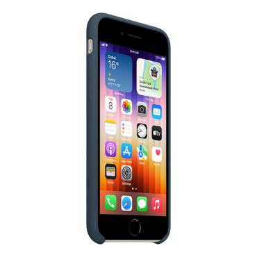iPhone SE Silicone Case - Abyss Blue - alAsil