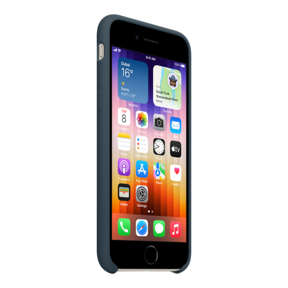 iPhone SE Silicone Case - Abyss Blue - alAsil