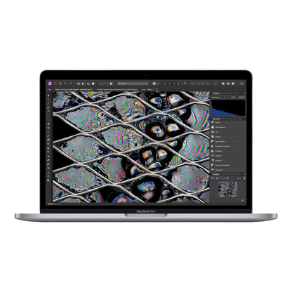 Customized MacBook Pro 13-inch (2022) – M2 Chip, 8‑Core CPU & 10‑Core GPU, 24GB RAM, 1TB SSD – Model MNEX3 (Silver, English Keyboard) - alAsil