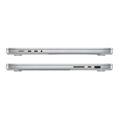 MacBook Pro 16-inch (2023) – M2 Pro Chip, 12‑Core CPU & 19‑Core GPU, 16GB RAM, 512GB SSD – Model MNWC3 (Silver, English Keyboard) - alAsil