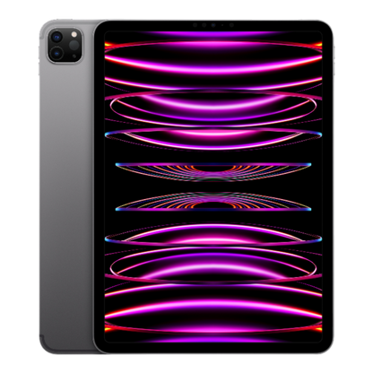 iPad Pro 2022 (4th Generation) 11-inch 128GB, WiFi + Cellular, Space Gray - alAsil