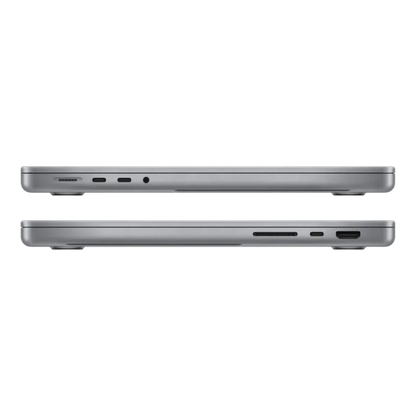MacBook Pro 14-inch (2023) – M2 Pro Chip, 10‑Core CPU & 16‑Core GPU, 16GB RAM, 512GB SSD – Model MPHE3 (Space Gray, English Keyboard) - alAsil