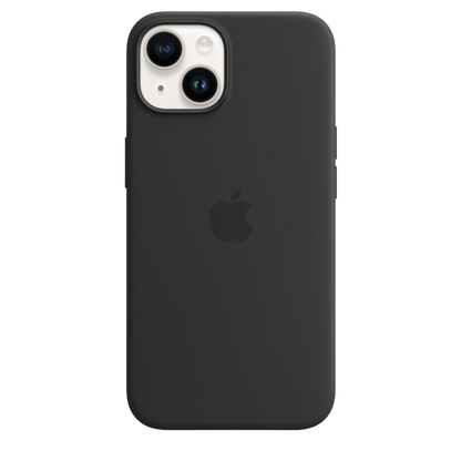 iPhone 14 Silicone Case with MagSafe - Midnight - alAsil