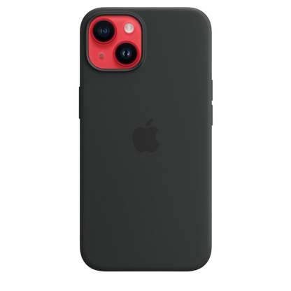 iPhone 14 Silicone Case with MagSafe - Midnight - alAsil