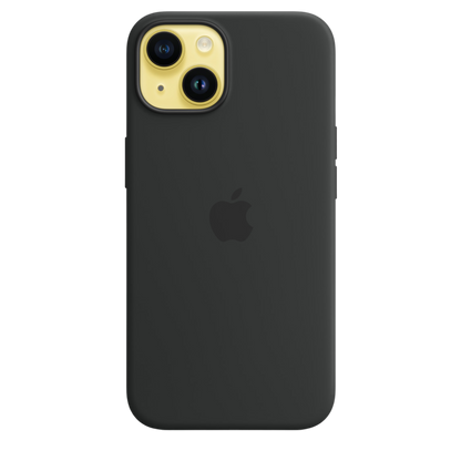 iPhone 14 Silicone Case with MagSafe - Midnight - alAsil