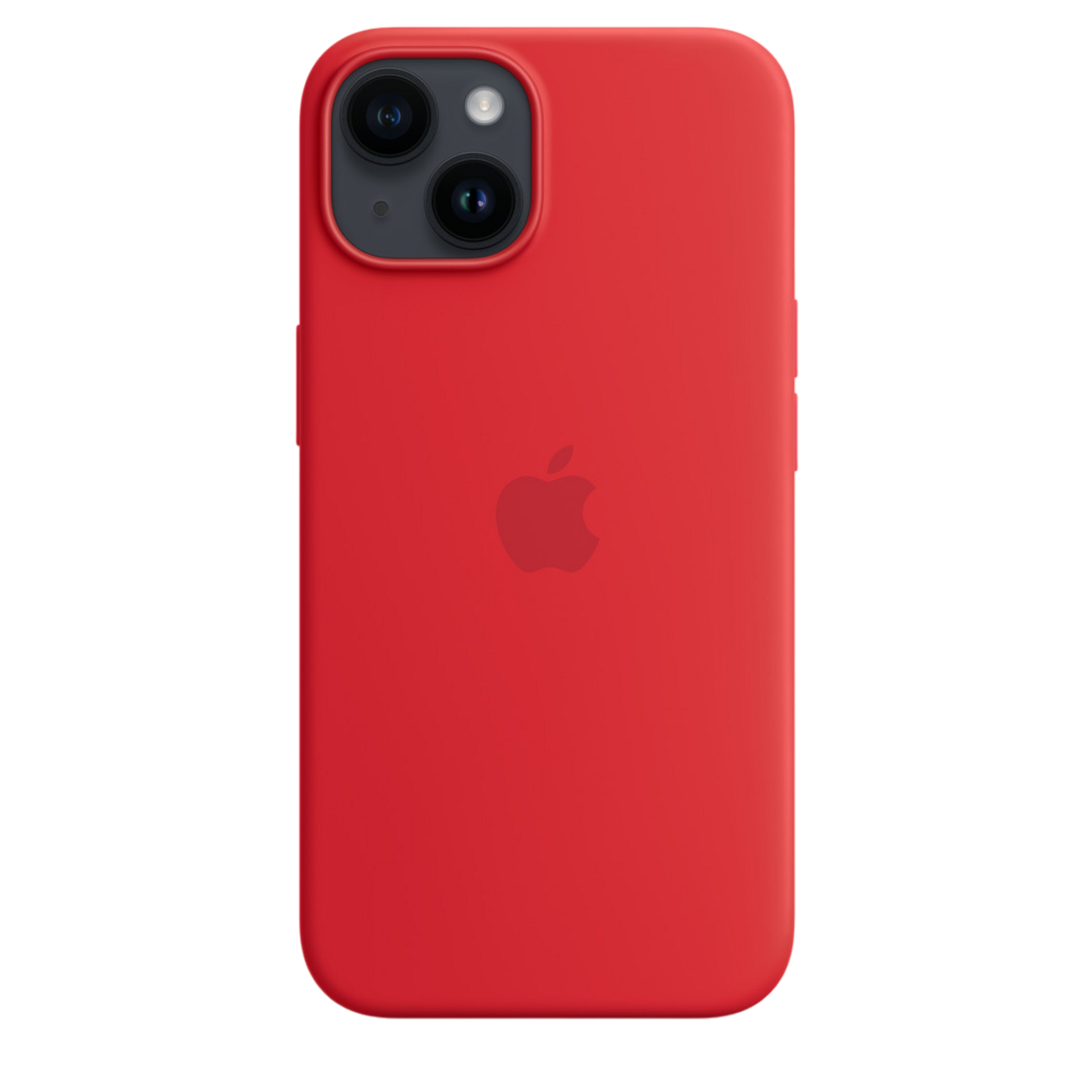 iPhone 14 Silicone Case with MagSafe - (PRODUCT) RED - alAsil