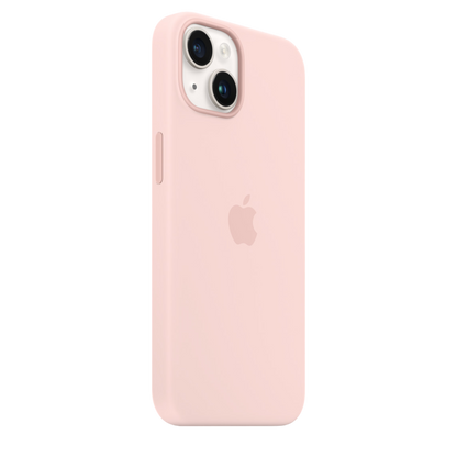 iPhone 14 Silicone Case with MagSafe - Chalk Pink - alAsil