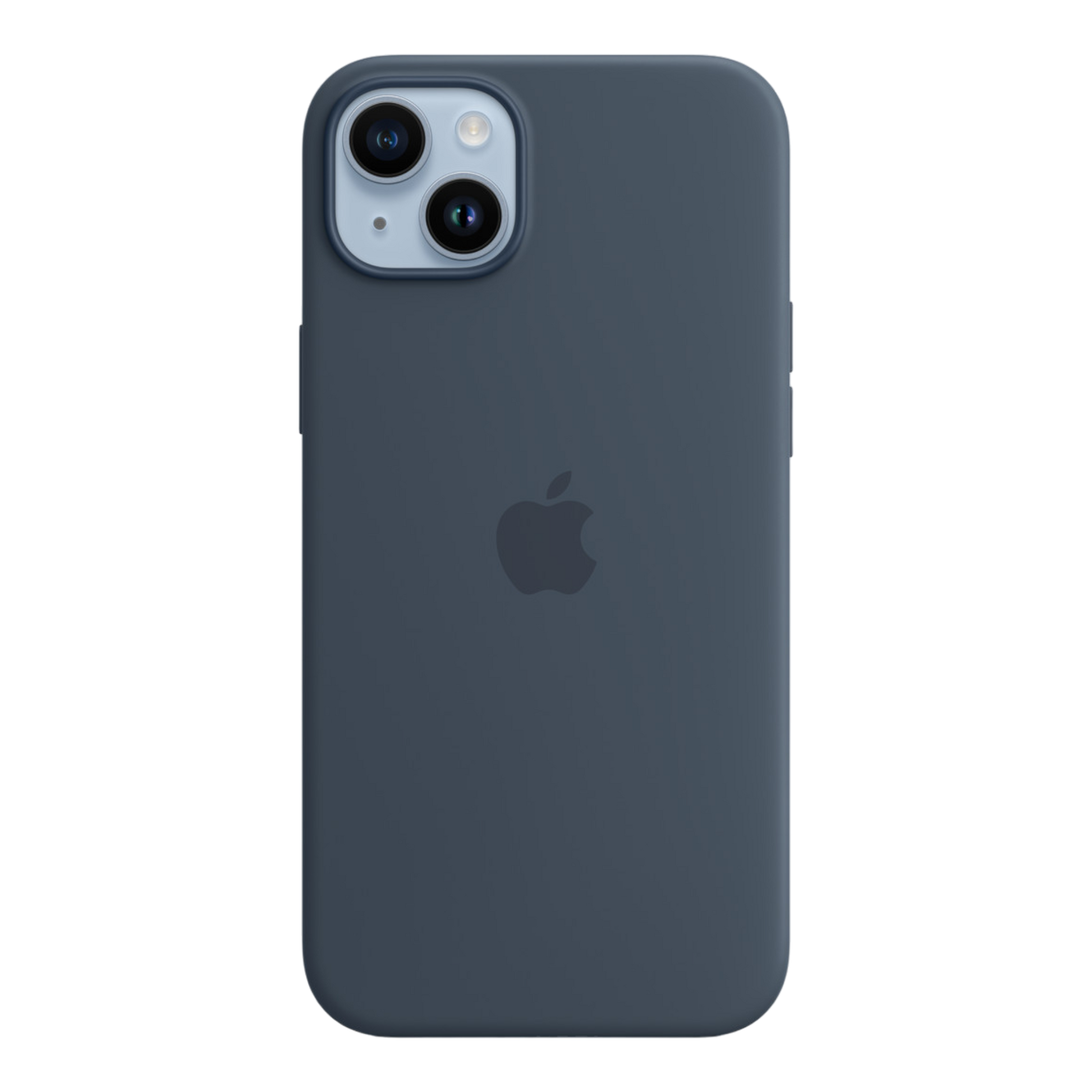 iPhone 14 Plus Silicone Case with MagSafe - Storm Blue - alAsil
