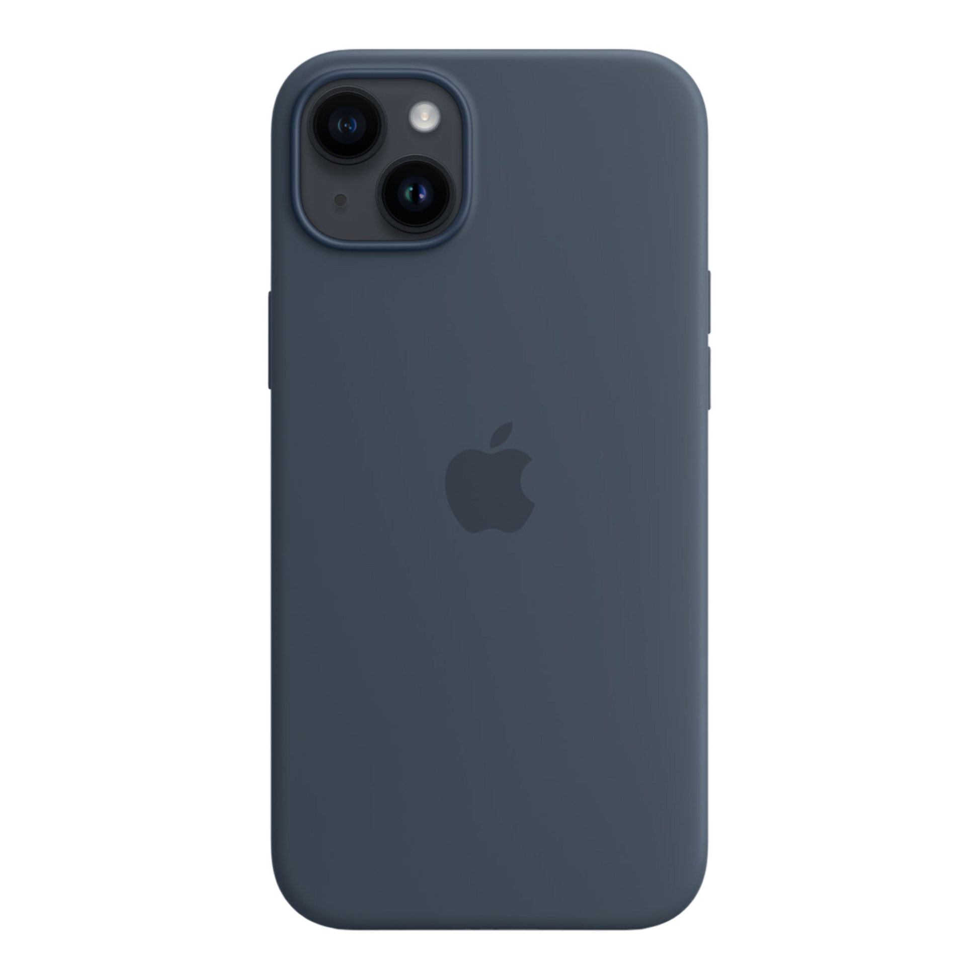 iPhone 14 Plus Silicone Case with MagSafe - Storm Blue - alAsil