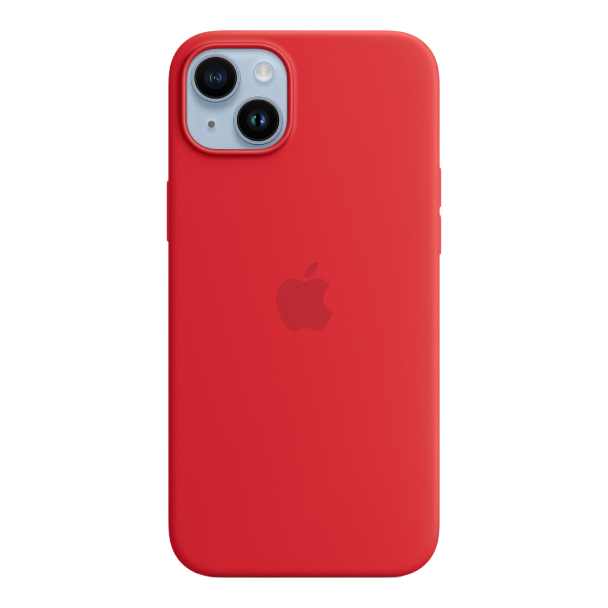 iPhone 14 Plus Silicone Case with MagSafe - (PRODUCT) RED - alAsil