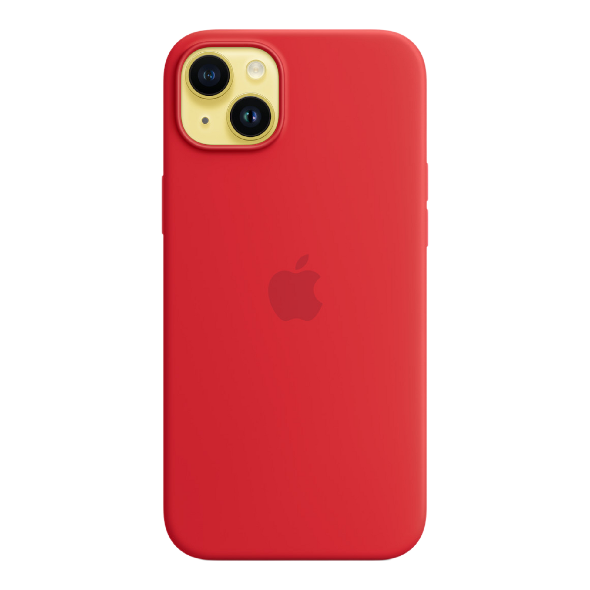 iPhone 14 Plus Silicone Case with MagSafe - (PRODUCT) RED - alAsil