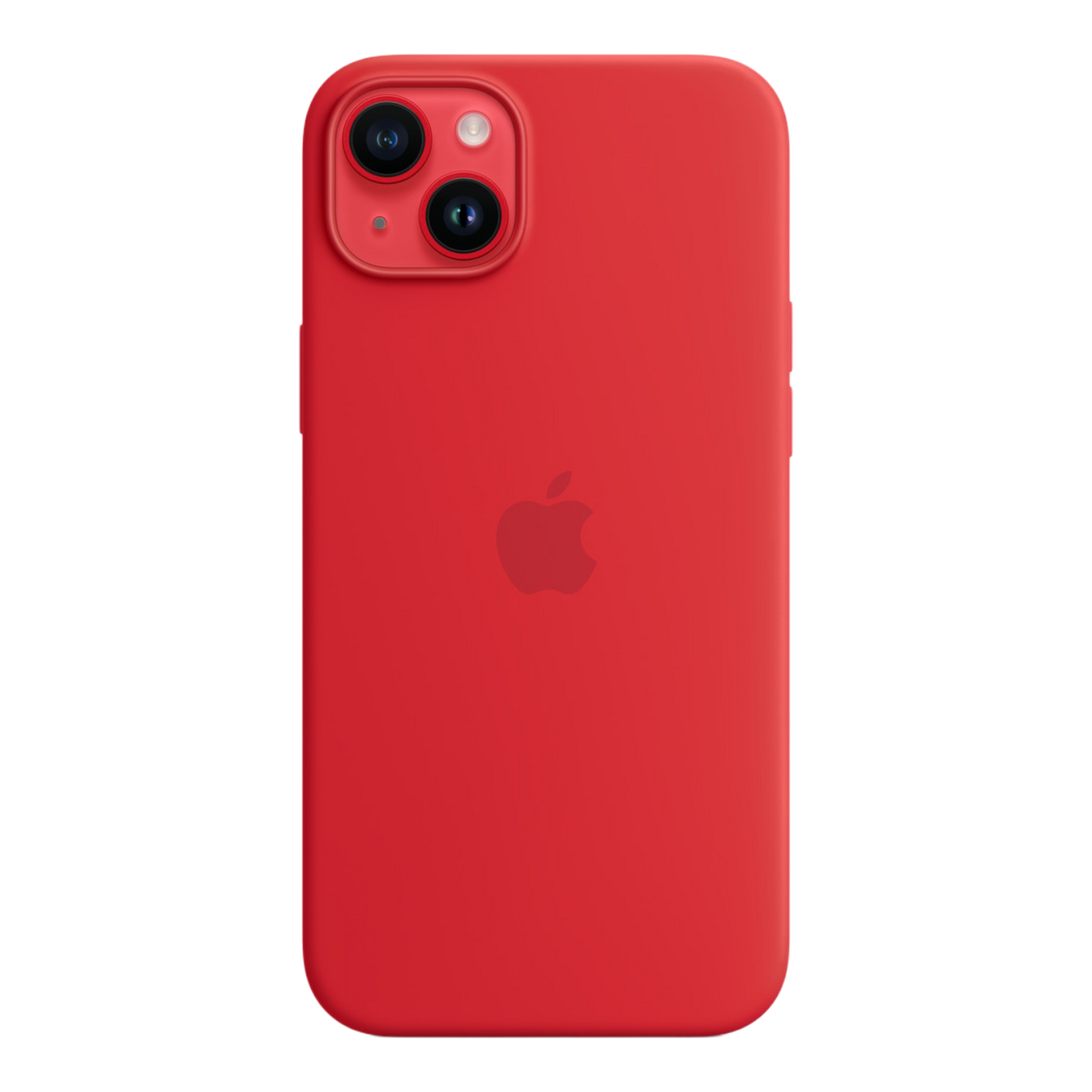 iPhone 14 Plus Silicone Case with MagSafe - (PRODUCT) RED - alAsil