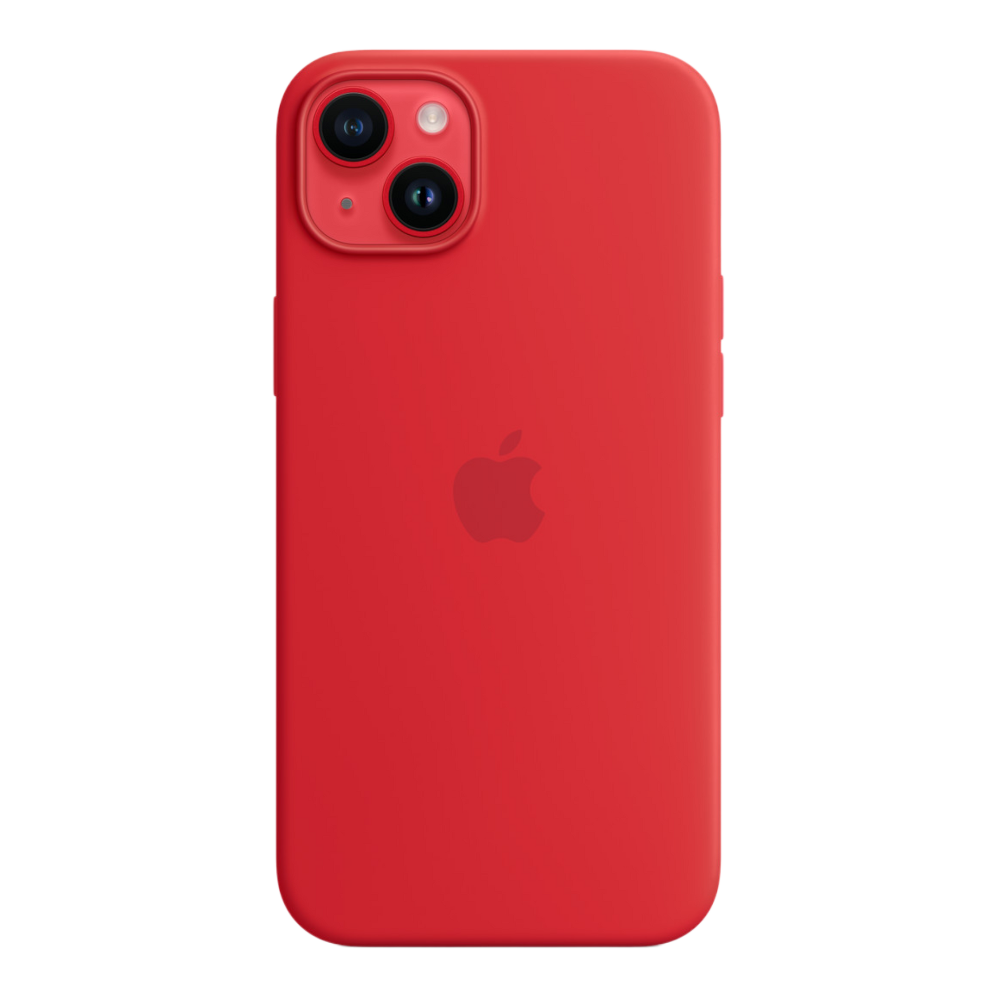 iPhone 14 Plus Silicone Case with MagSafe - (PRODUCT) RED - alAsil