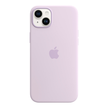 iPhone 14 Plus Silicone Case with MagSafe - Lilac - alAsil