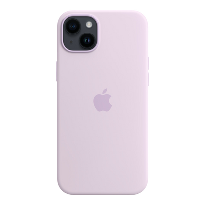 iPhone 14 Plus Silicone Case with MagSafe - Lilac - alAsil