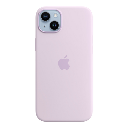 iPhone 14 Plus Silicone Case with MagSafe - Lilac - alAsil