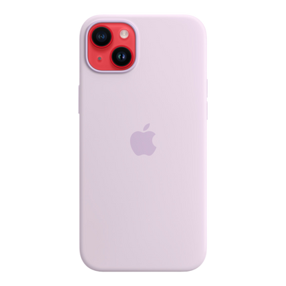 iPhone 14 Plus Silicone Case with MagSafe - Lilac - alAsil