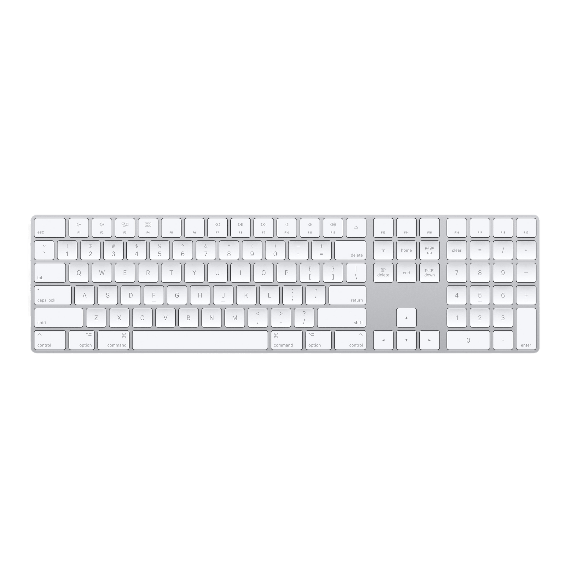 Magic Keyboard with Numeric Keypad - US English - alAsil
