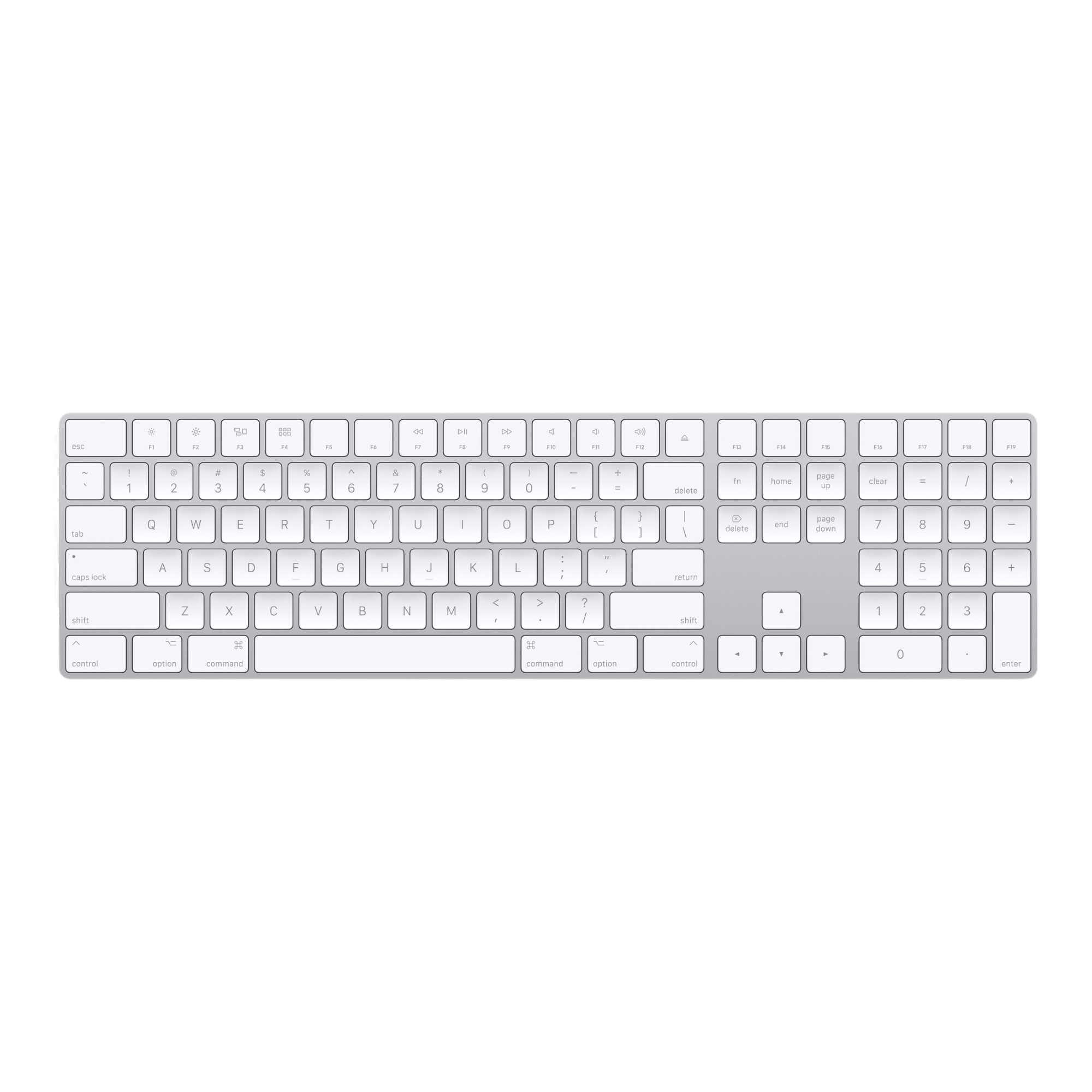 Magic Keyboard with Numeric Keypad - US English - alAsil