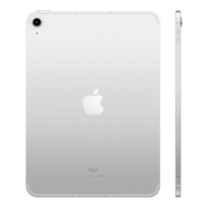 iPad 2022 (10th Generation) 10.9-inch Wifi + Cellular, 64GB-Silver - alAsil